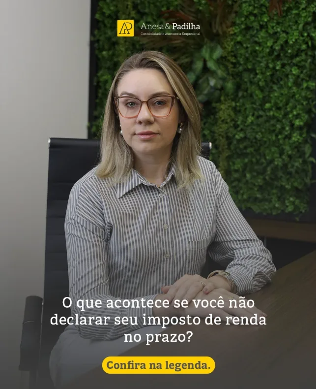 O que acontece se o imposto de renda atrasar?